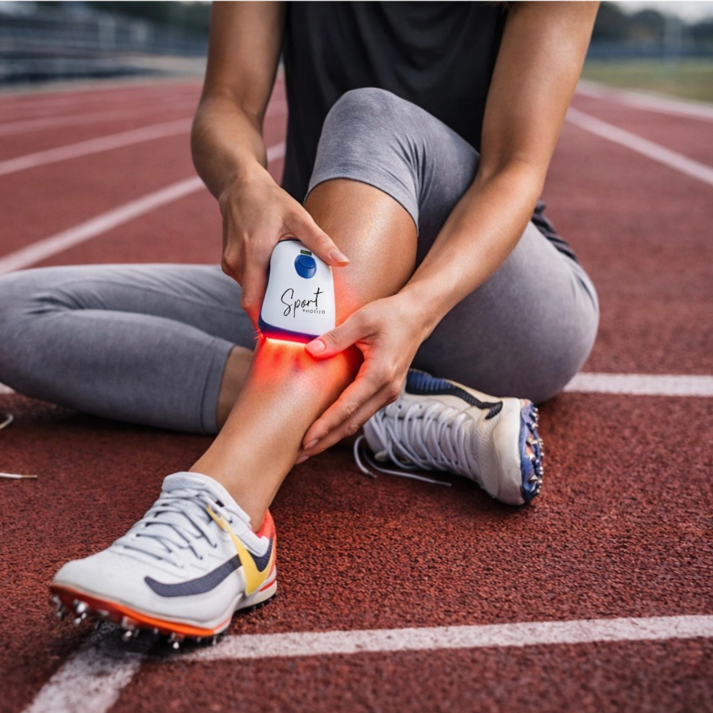red light therapy  used for shins 